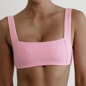 WANDERLUST Powder Pink Bikini Set Size Medium